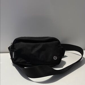 lululemon athletica Black Crossbody Bag with Adjustable Strap